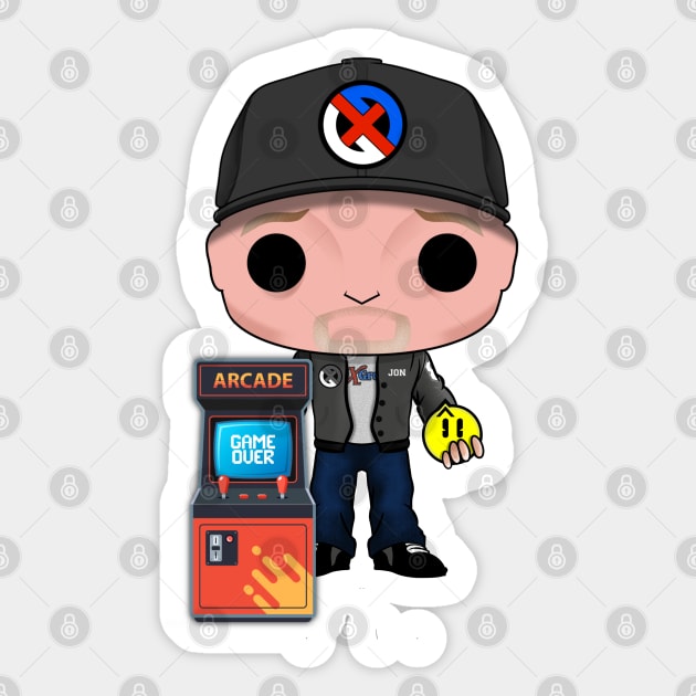 GXG Funko Jon Sticker by GenXGrownUp